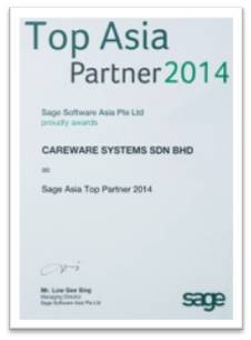 Sae Asia No 1 Partner 2014